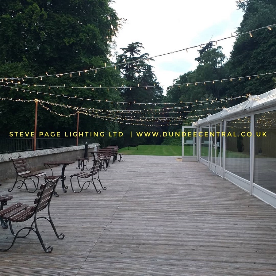 outdoor fairylights hire